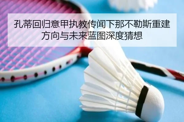 孔蒂回归意甲执教传闻下那不勒斯重建方向与未来蓝图深度猜想